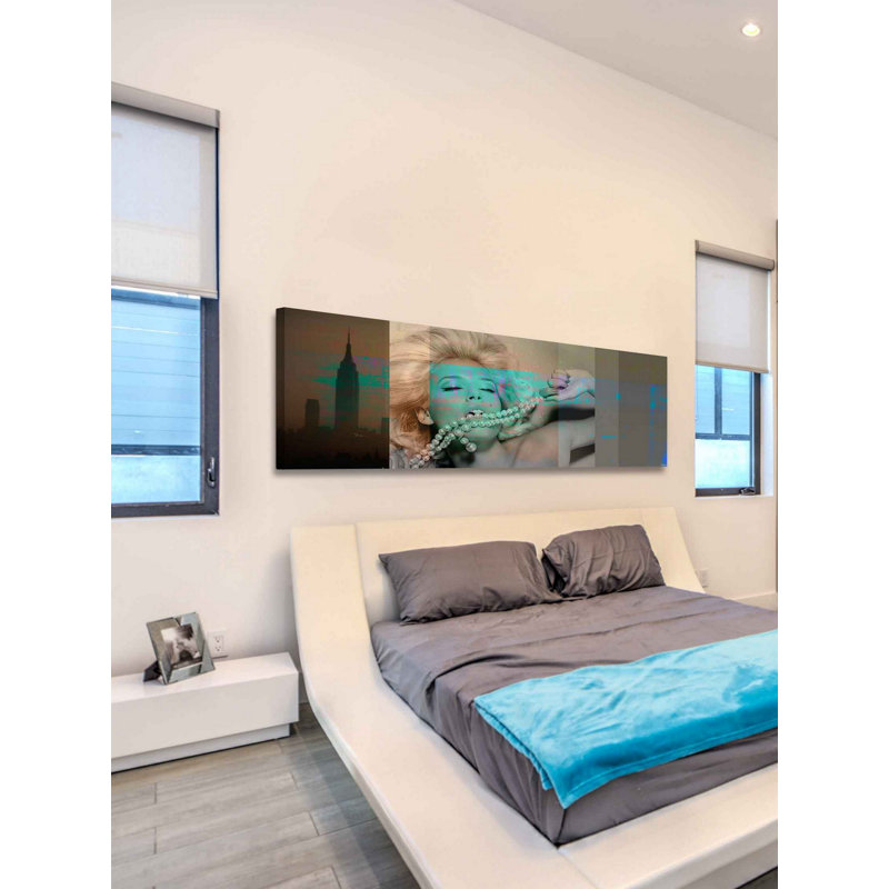 1 Piece Wrapped Canvas Wall Art, 25cm H x 76cm W