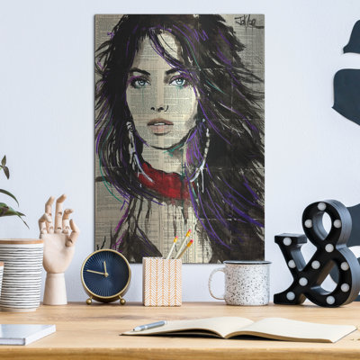 'Fire & Rain' by Loui Jover Metal Wall Art