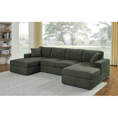 Canapé modulaire rembourré 3 pièces Loette