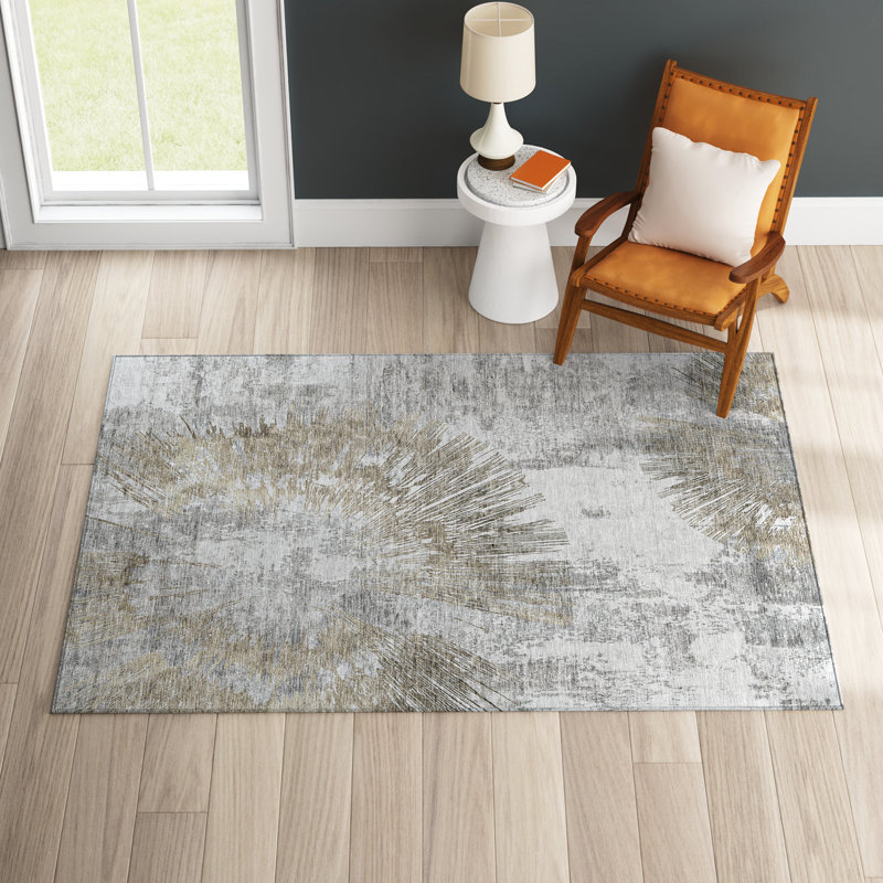 Lummus Abstract Indoor Rug, Rectangle 5' x 7'6"