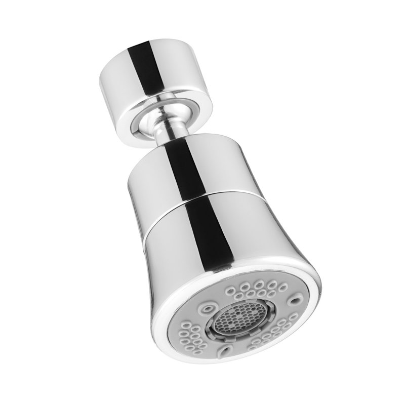 360° Swivel Kitchen Faucet Aerator with 5-Flow Sprayer, High Pressure Water Saver Adapter