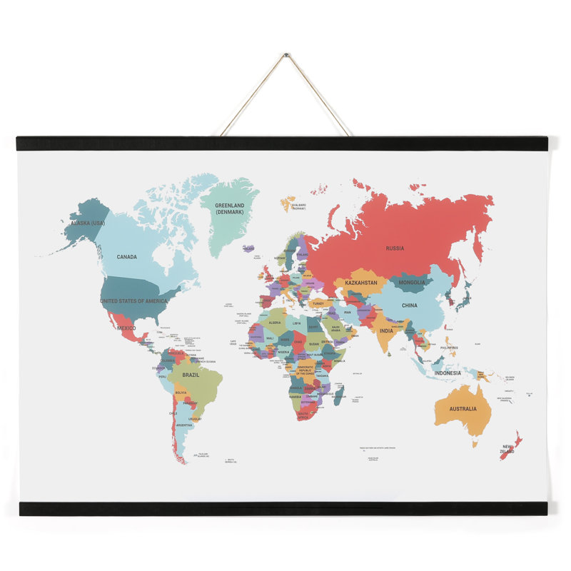 Wood Picture Frame, Black, 18"