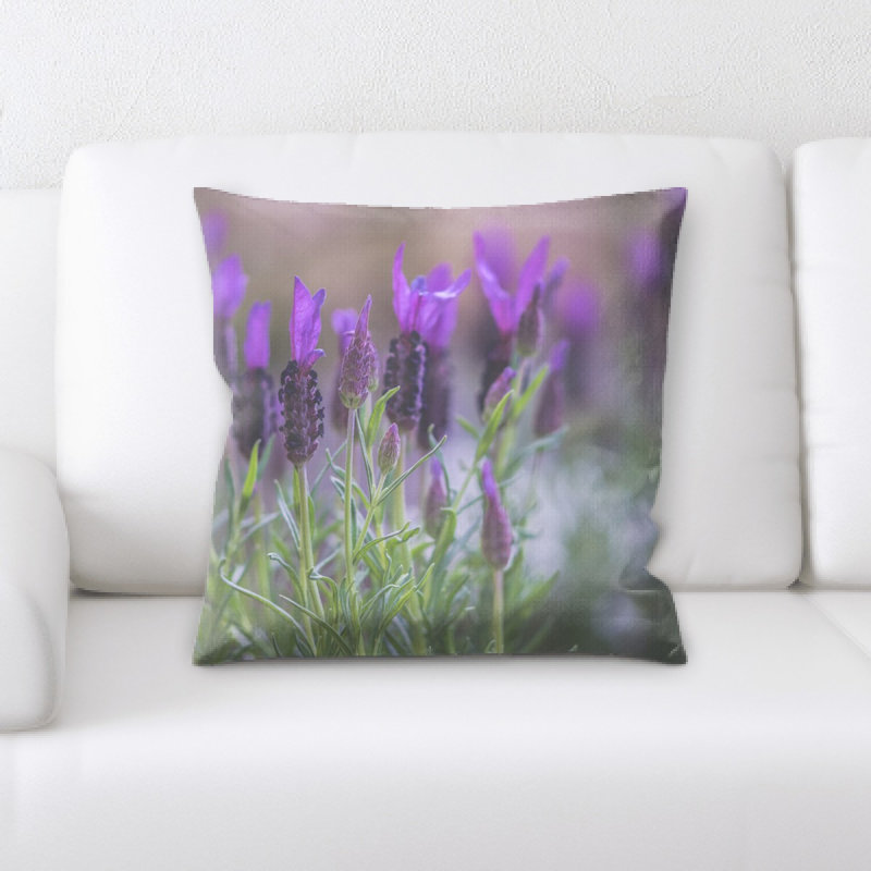 Microsuede Throw Pillow