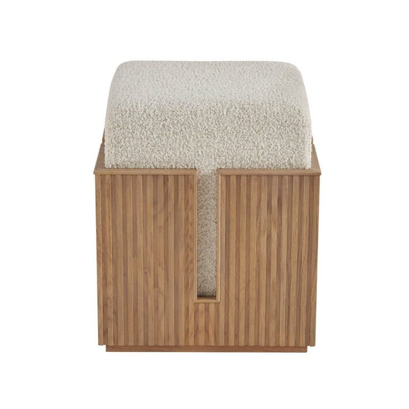 Avaline Carmen Accent Stool, Skylark
