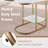 Steel Top End Table Set End Table