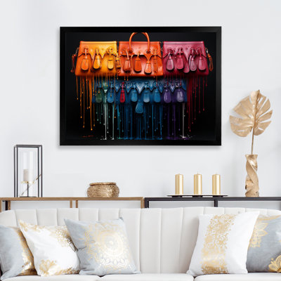 " Fashion Bag Envy Pointillism "
