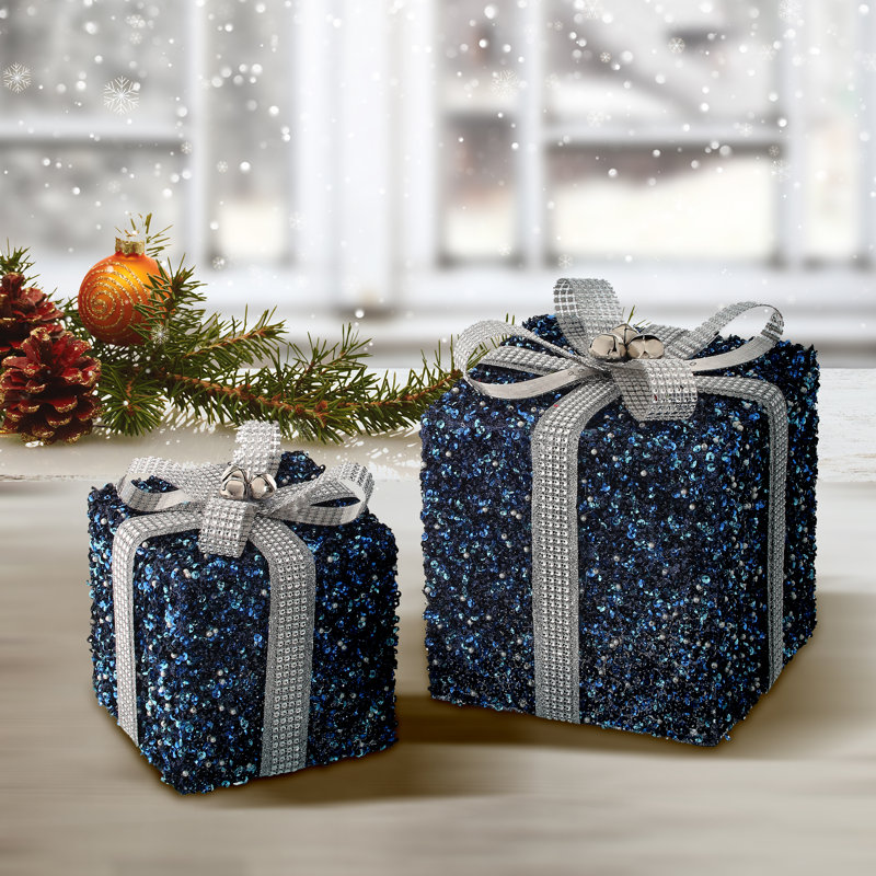 Ensemble de 2 nid à paillettes, perles et paillettes