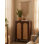 Elysium Brown Solid Wood 2 Door Accent Cabinet