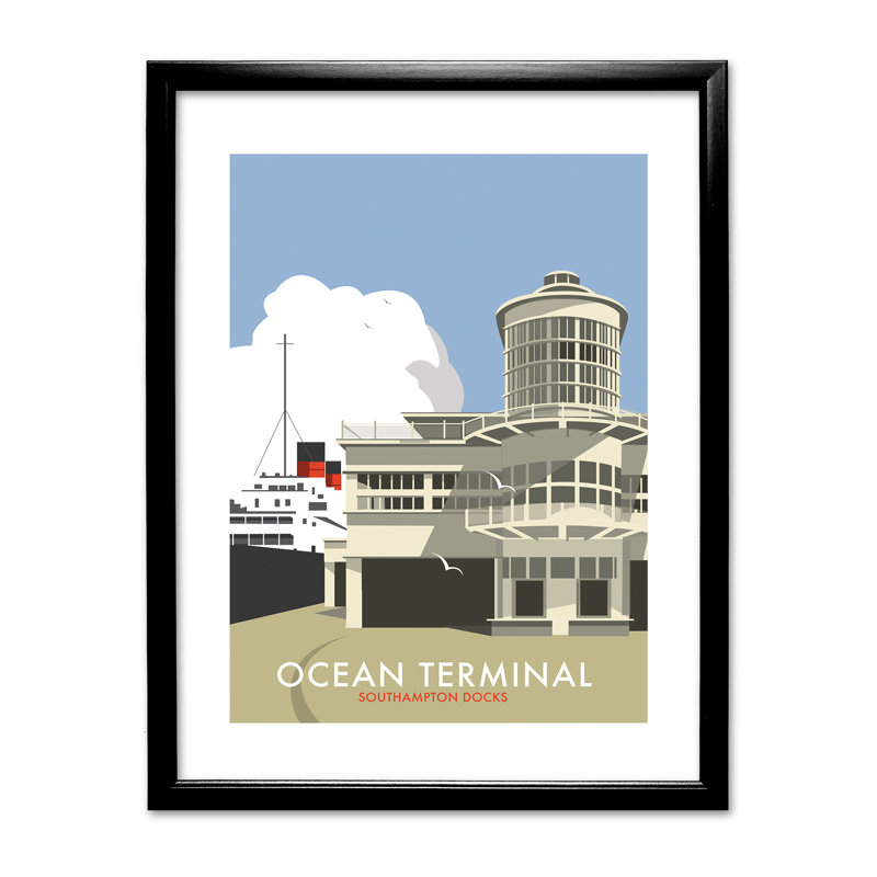 Dave Thompson - Single Picture Frame Print, Black