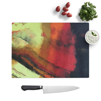 Tempered Glass Art Painting Vol.4 Chopping Board