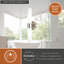 Applique murale contemporaine en nickel satiné pour salle de bain Elliot-458726324