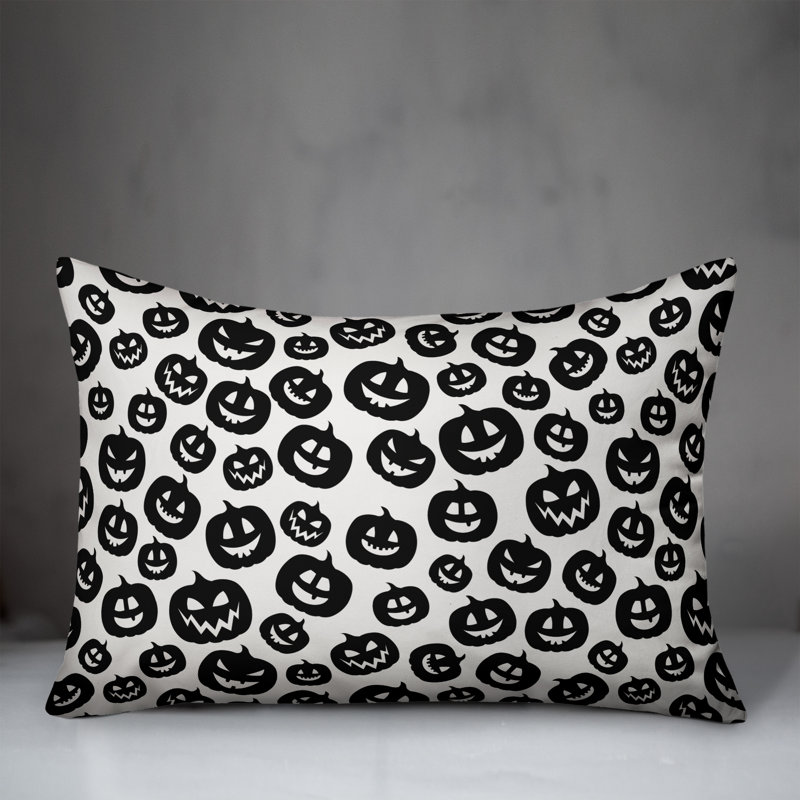 Coussin lombaire citrouille 