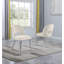 Chaise d'appoint rembourrée en velours Ivylynn-481251334