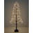 5ft Brown LED Cluster Tree with 720 Warm White LEDs Indoor Use Only