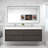 72'' Double Bathroom Vanity with Acrylic Top-2046926148
