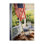 Art mural rétro sur toile de porche américain par Petal Prints Design