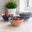 KitchenCraft Leafy Green Print Ceramic Bowls