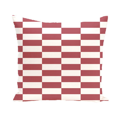  Housse de coussin d'extérieur carré à rayures