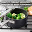 GreenPan SearSmart 2 qt. Non-Stick Hard-Anodized Aluminum Saucepan with Lid