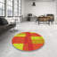 Tapis 100% à motifs lavables à la machine 2989 WSH-PAT1481-YW-67947715