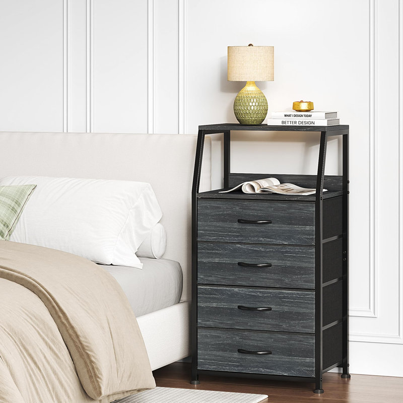 Chest of Drawers, Black