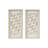 Corrigan Studio Ritter 2-Piece Capiz Shell And Gold Foil Shadowbox Wall Decor