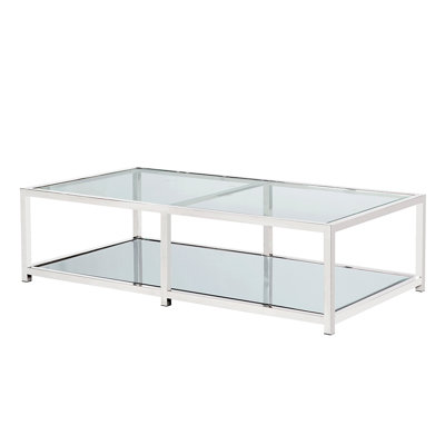 Mher Glass Top Coffee Table