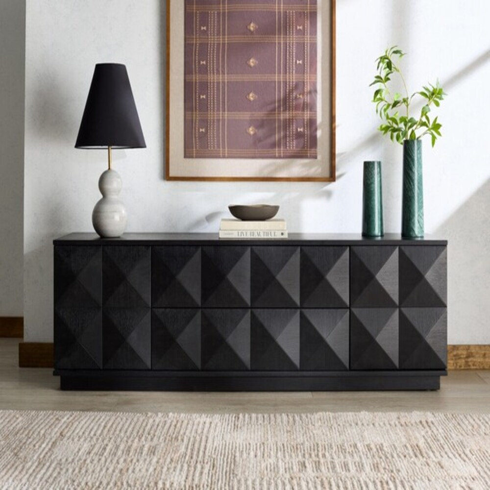 Iriye 63" TV Stand, Black