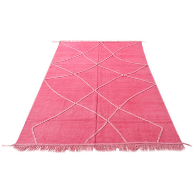 5x8 Pinkerton Pink Rug