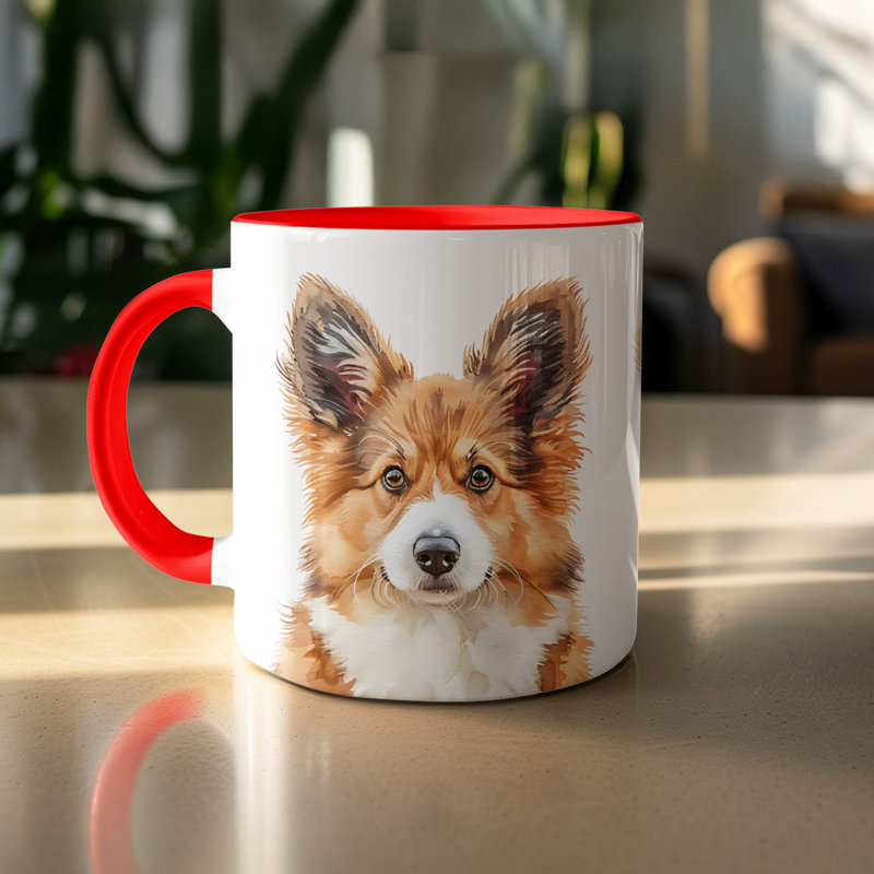 Mug, Red, 2
