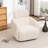 Ashyiah 32'' Wide Swivel Chair With Round Metal Base-1307477463