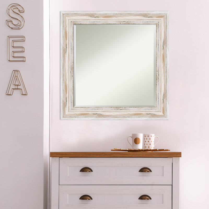 Gemini Flat Mirror, 25.12" H x 25.12" W