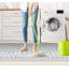 Abdiraxman Vinyl Machine Printed Area Rug-1153482173