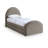 Chiu Chenille Fabric Upholstered Trundle Bed-1544829175