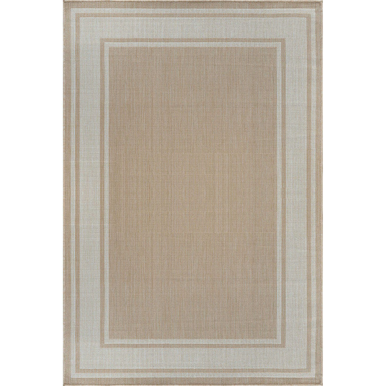 Red Barrel Studio® Beige Indoor/Outdoor Rug | Wayfair