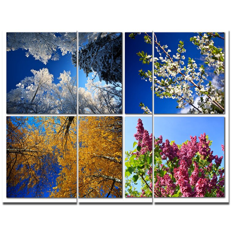 Cadre collage carrée, 4 overtures. Colour: natural, Fr