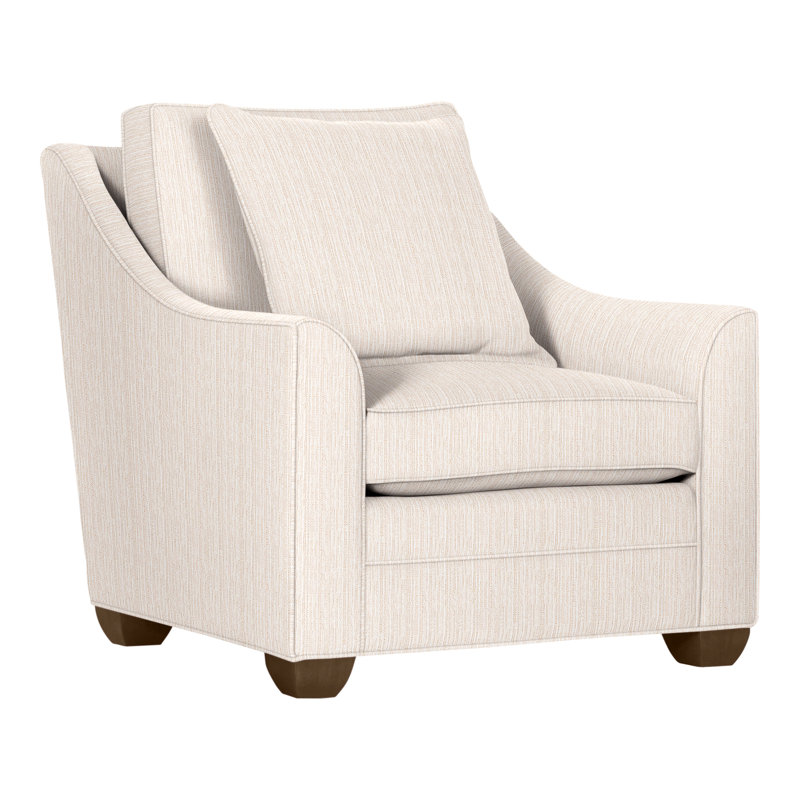 Nicholas Armchair, Havana, Perigold Poros Eggshell