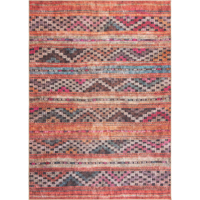 Mauri Chenille Oriental Indoor Rug