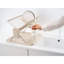 Égouttoir à vaisselle pliable avec grand évier Brabantia - beige doux