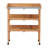 Potting Table With Metal Tabletop