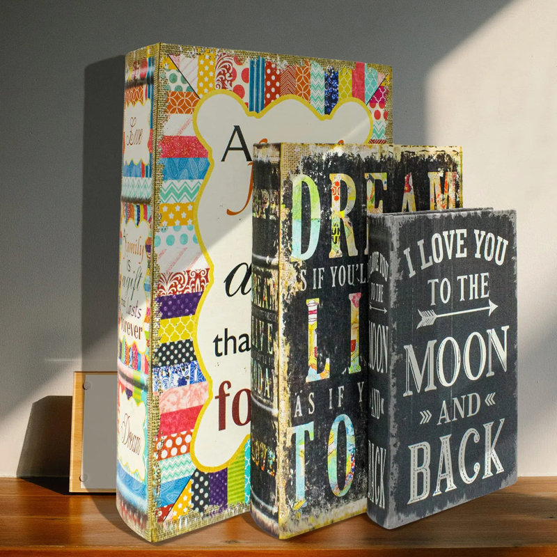Kedrick 3 Piece Decorative Box Set