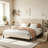 King Bed Frame With Headboard