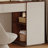 Makeup Vanity with Light mirror,2 drawers,1 chair