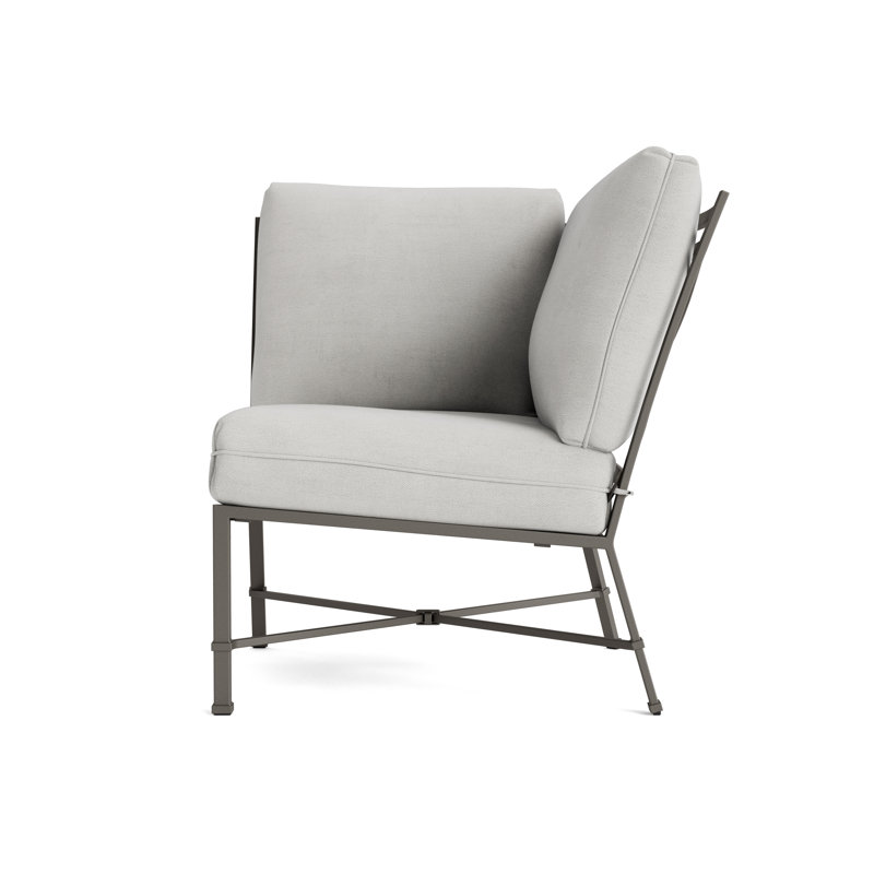 Venetian Outdoor Patio Sectional, Fusion Dove, Mica