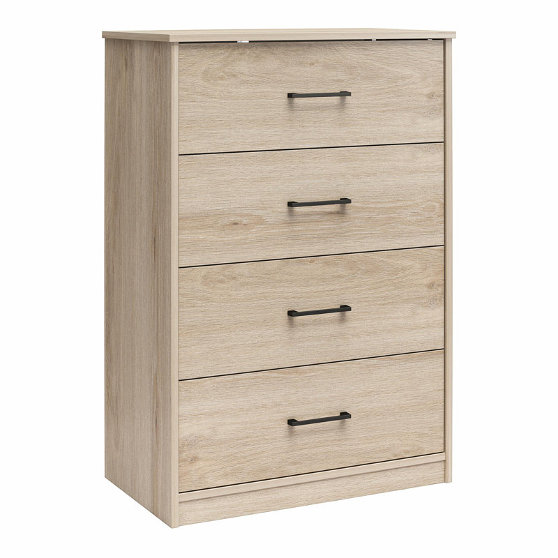 Brez 71cm W 4 - Drawer Chest of Drawers, Light Oak