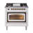ILVE Nostalgie II Series 36 in. Dual Fuel Range with 6 Sealed Burners, Griddle (Liquid Propane, Glass Door)-103962306-103962297