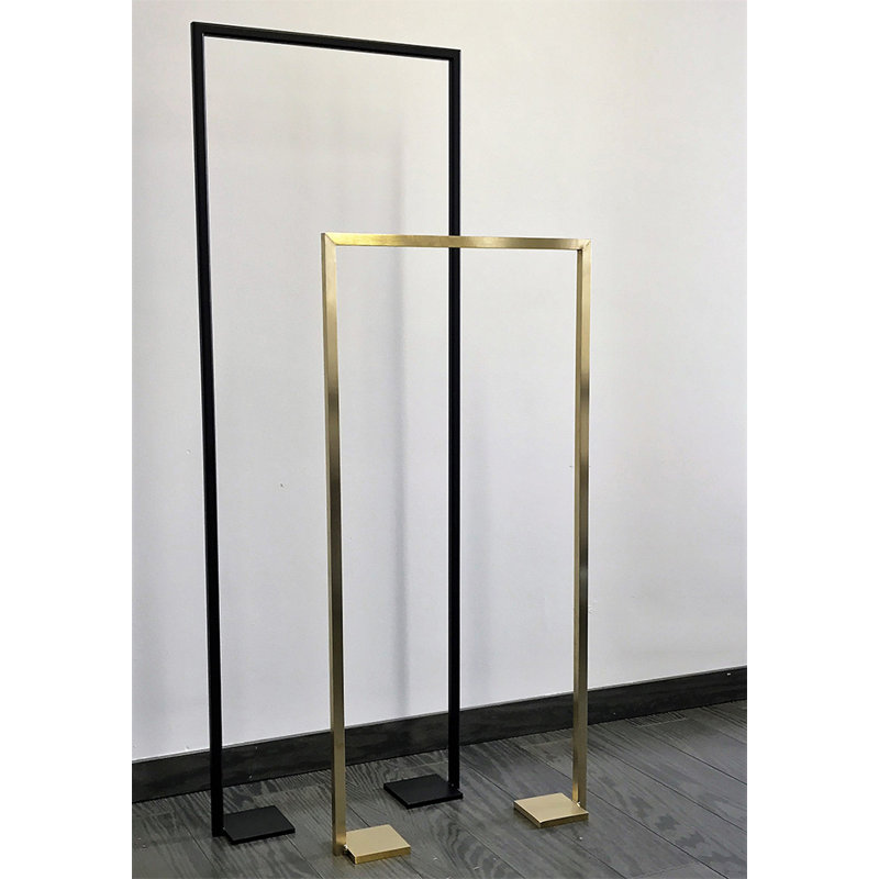 Linea Towel Stand, 41.38" H x 19.75" L x 4" W, Matte Black