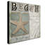 « beach book ii », impression sur toile tendue-31453274