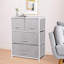 Flemingdon Iron 59.99cm W 4 - Drawer Chest of Drawers