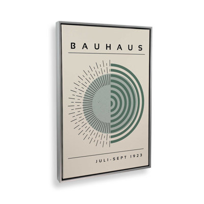 Toile tendue Bauhaus Echoing Rays